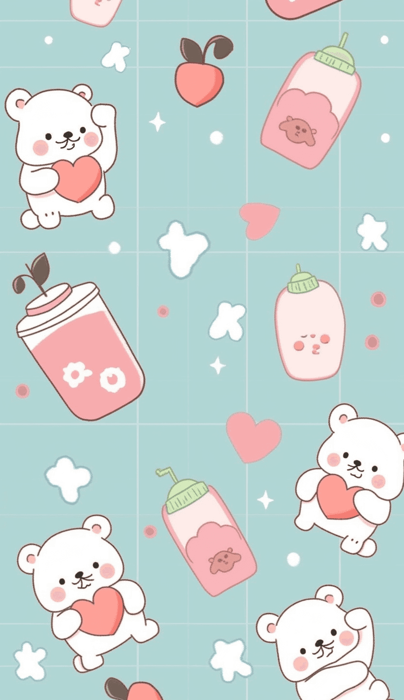Bear 301 original repeating artwork
