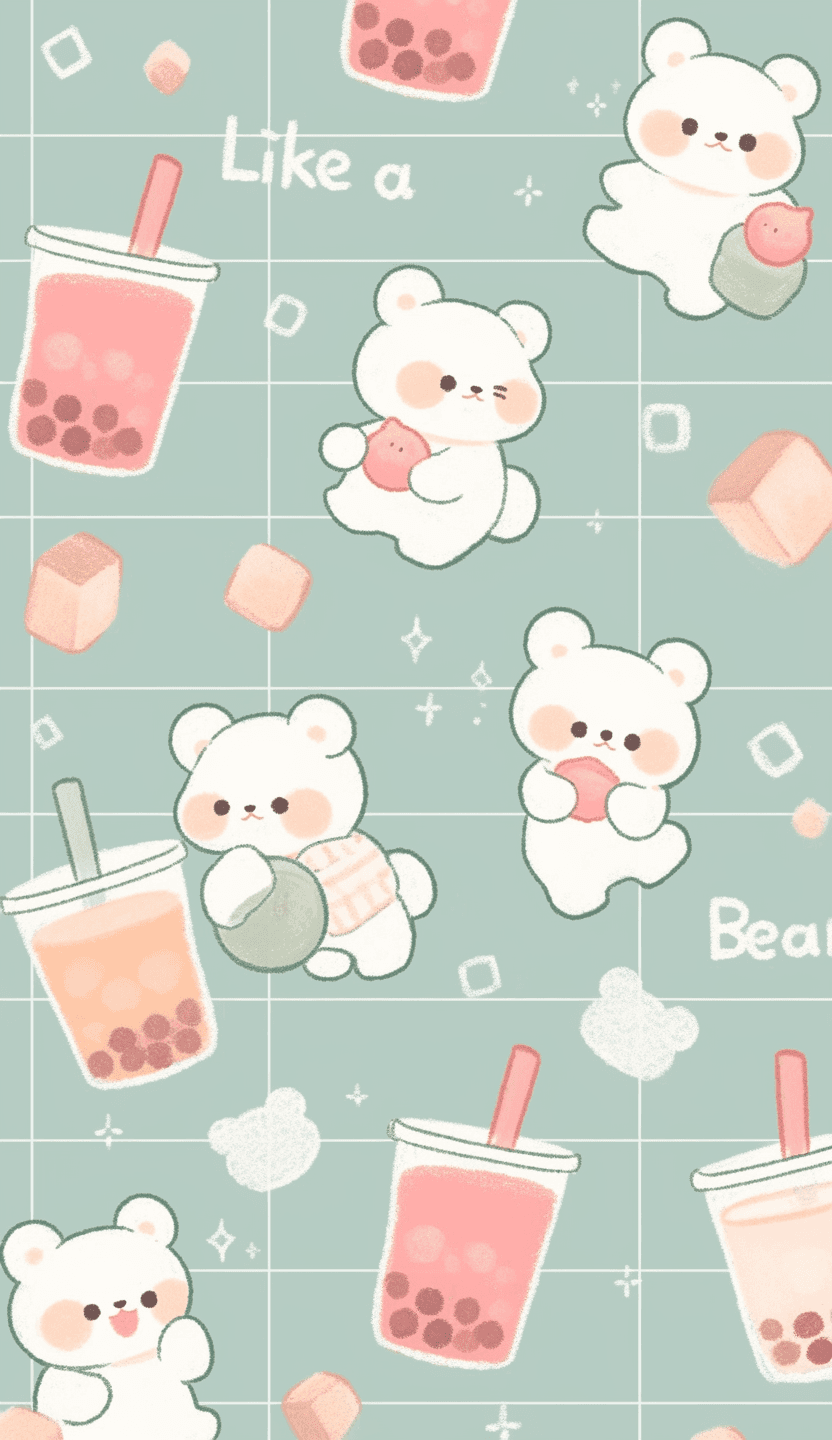 Bear 300 original repeating artwork