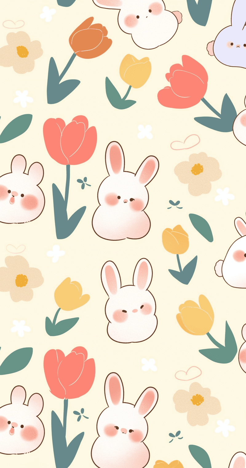 Bunny 166 original repeating artwork