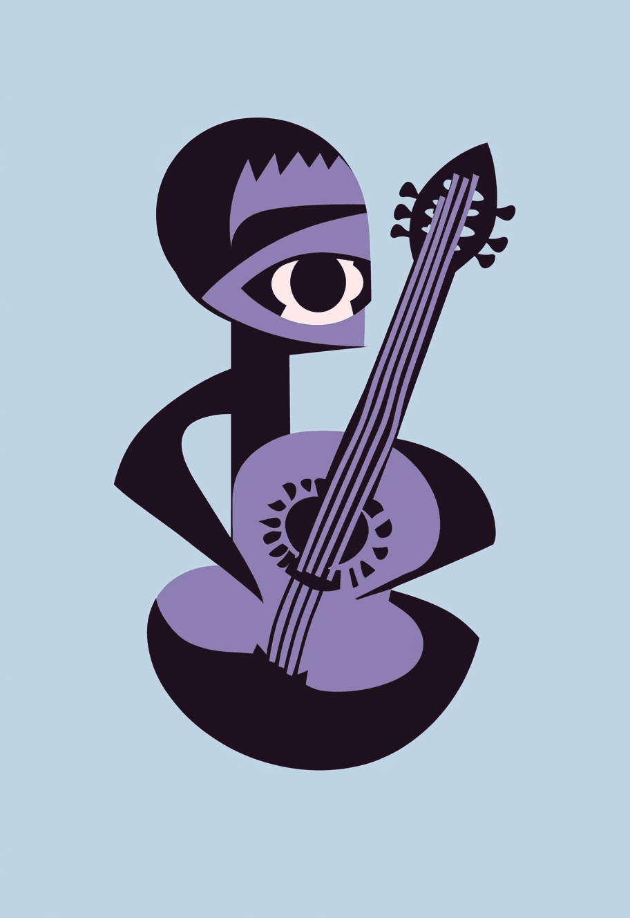 Figure Point original repeating artwork