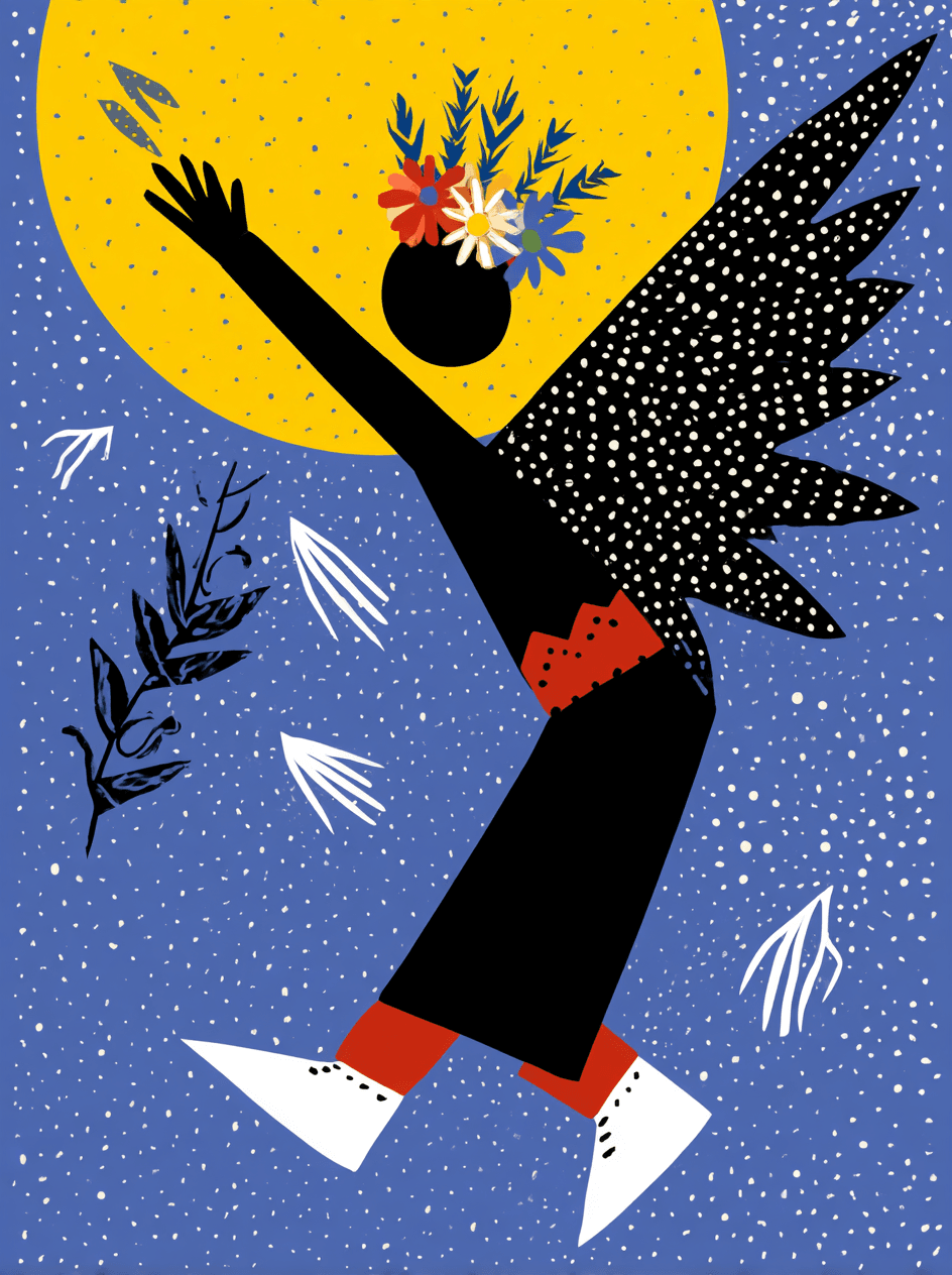 Bird Tint original repeating artwork