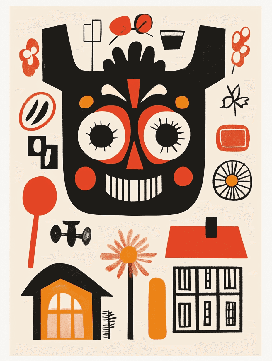 Ghost Squad original repeating artwork