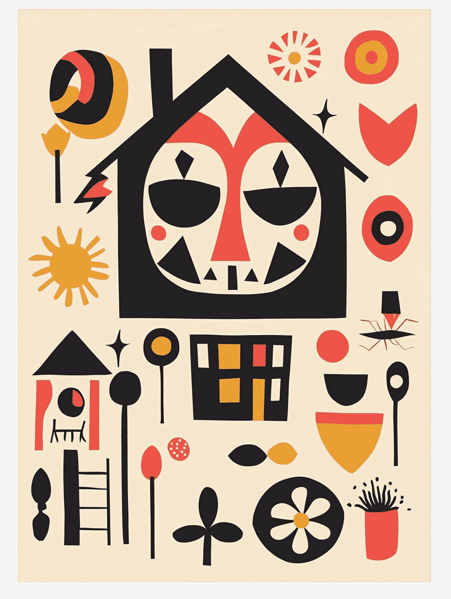 Ghost Club original repeating artwork
