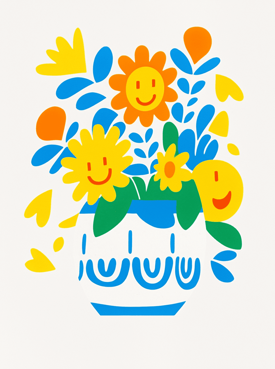 Bloom 036 original repeating artwork
