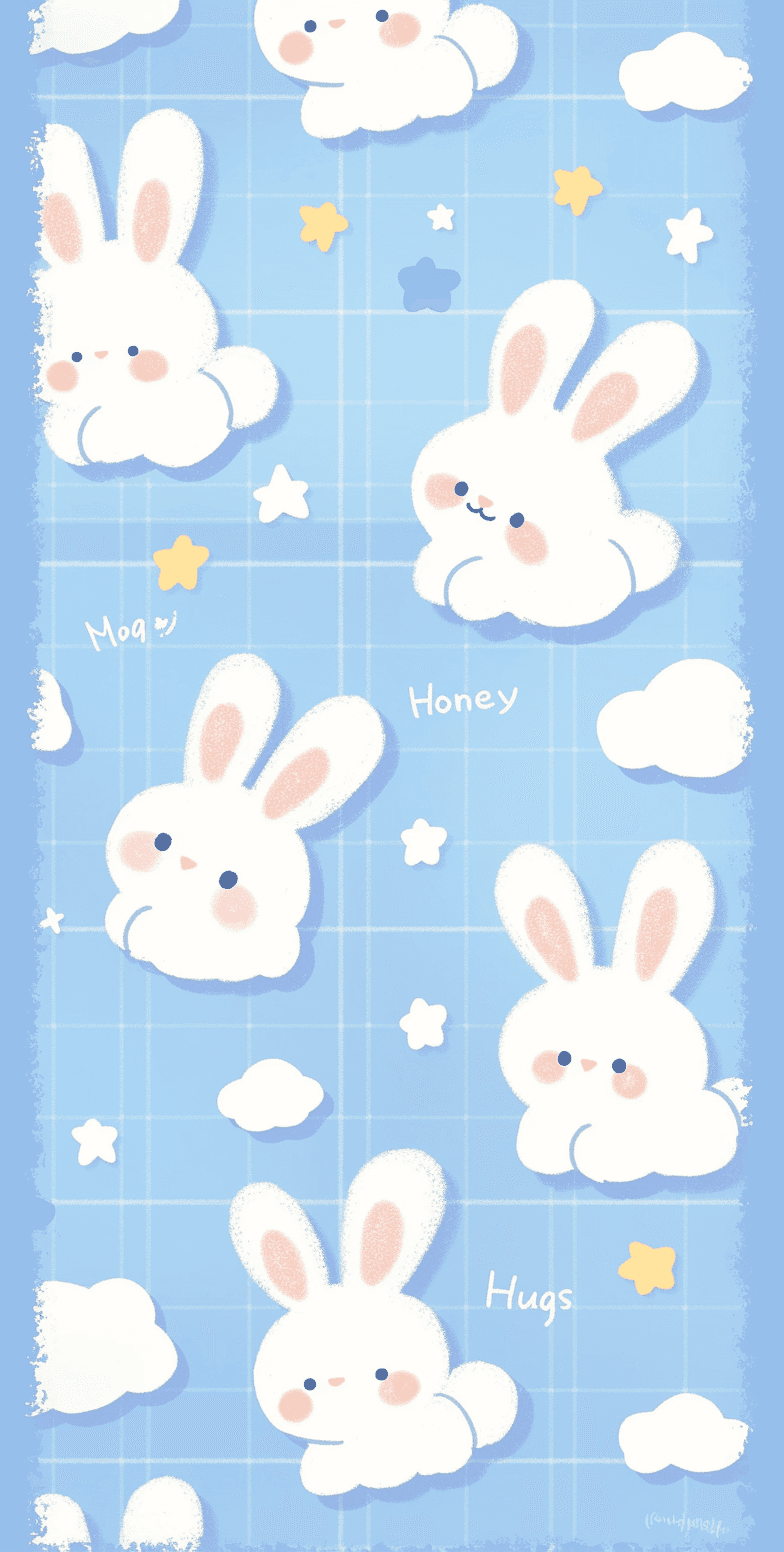 Bunny 145 original repeating artwork