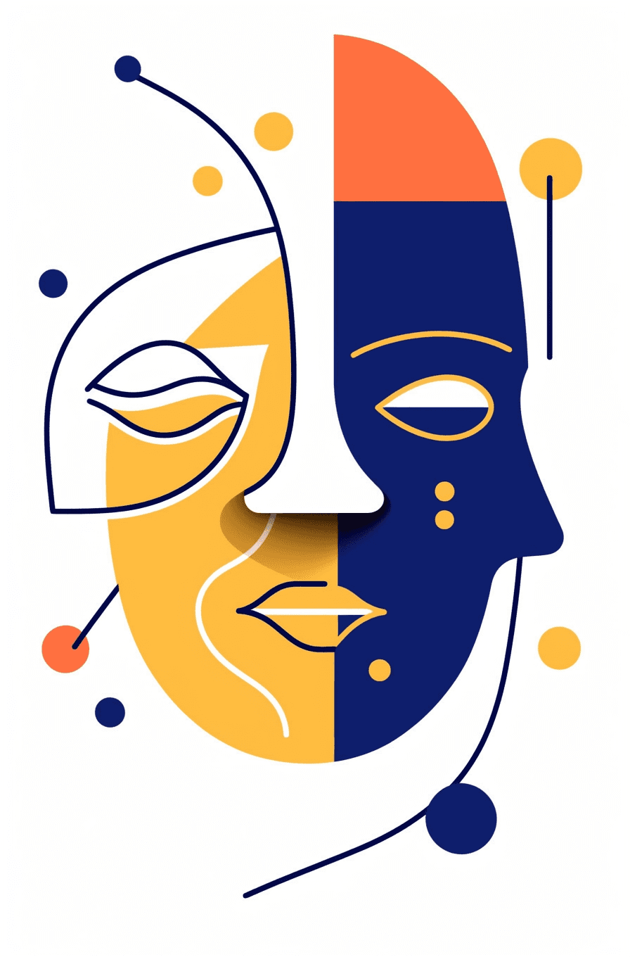 Face Summit original repeating artwork