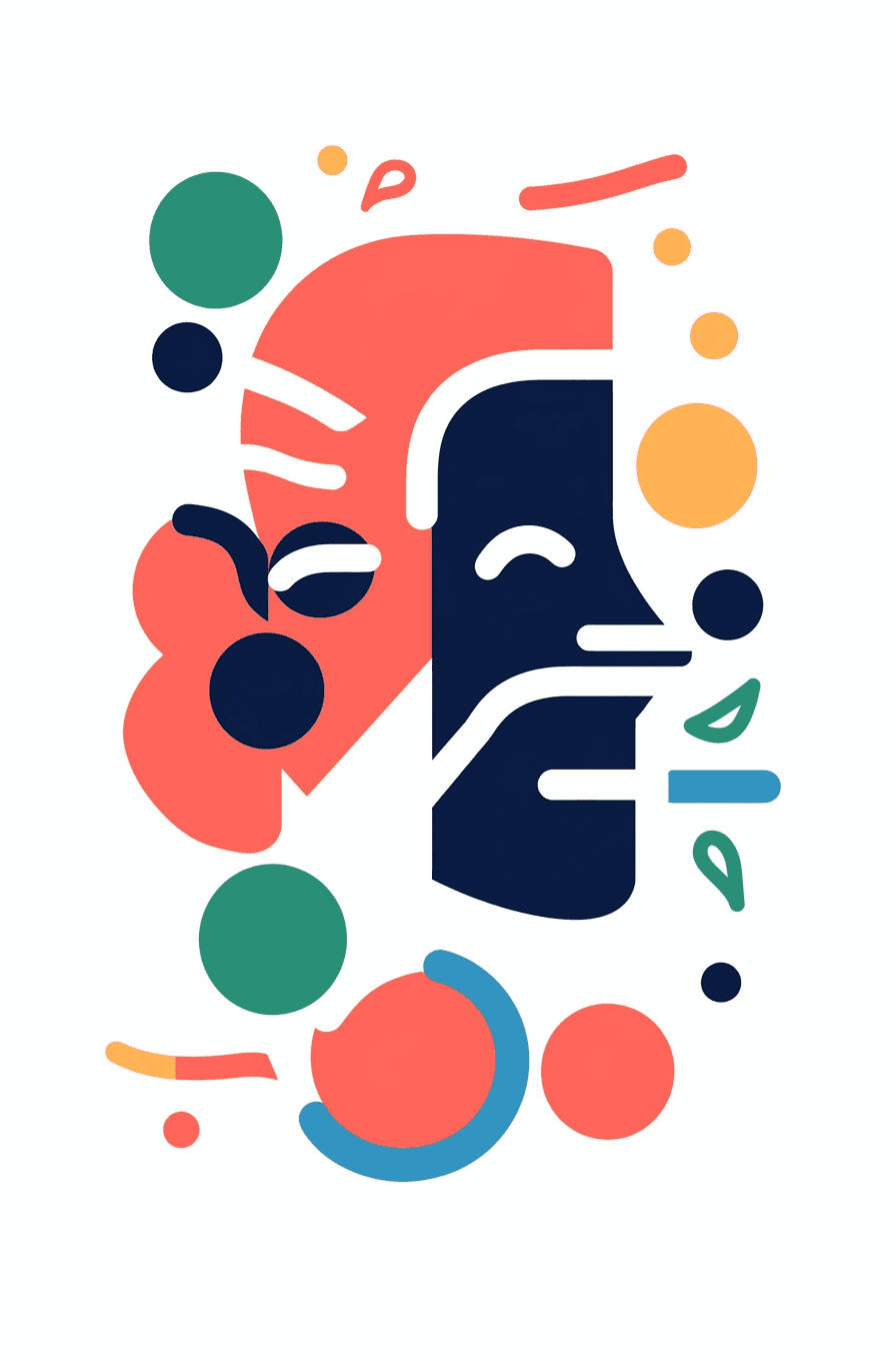 Face Drift original repeating artwork