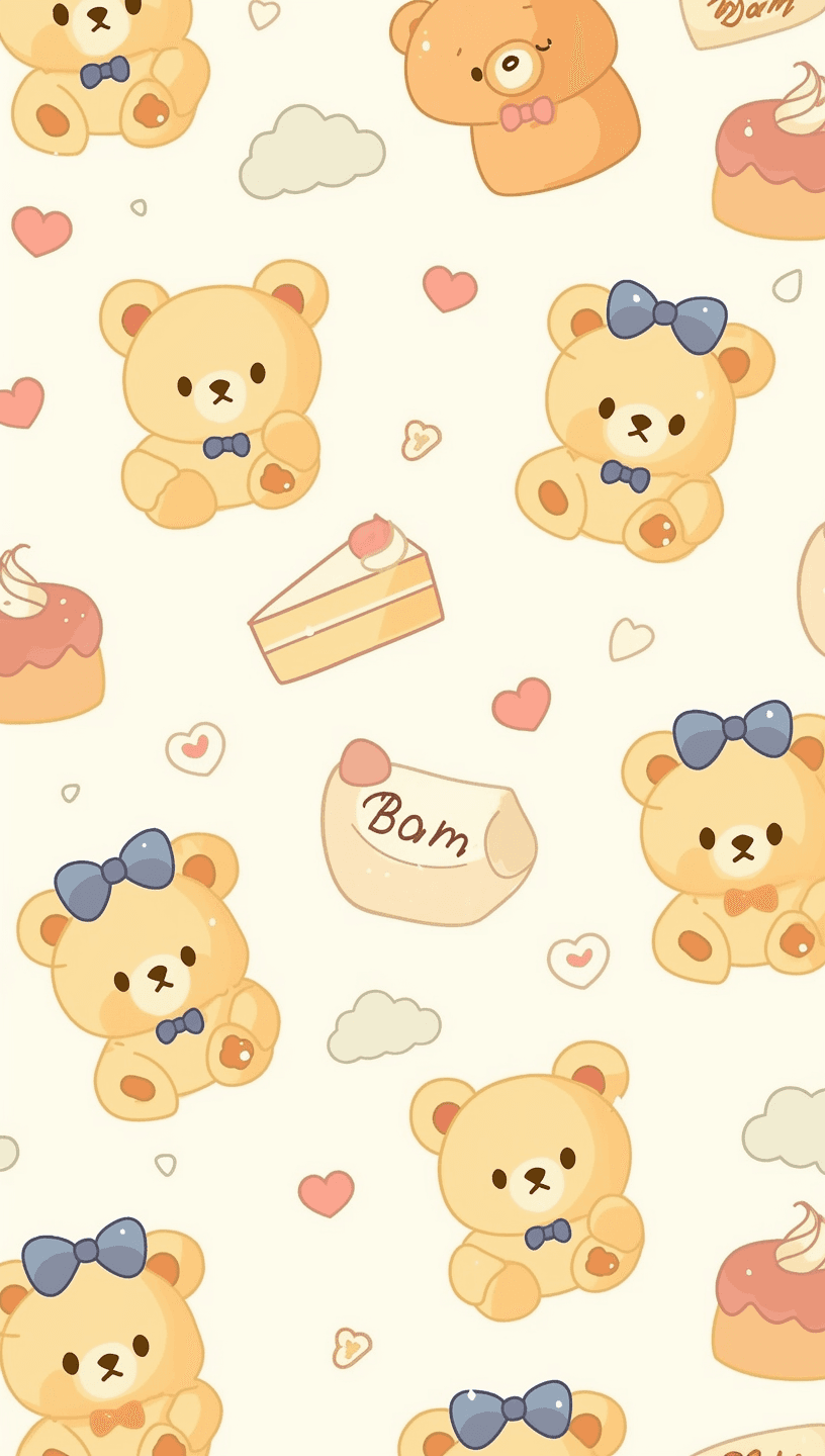 Bear 242 original repeating artwork