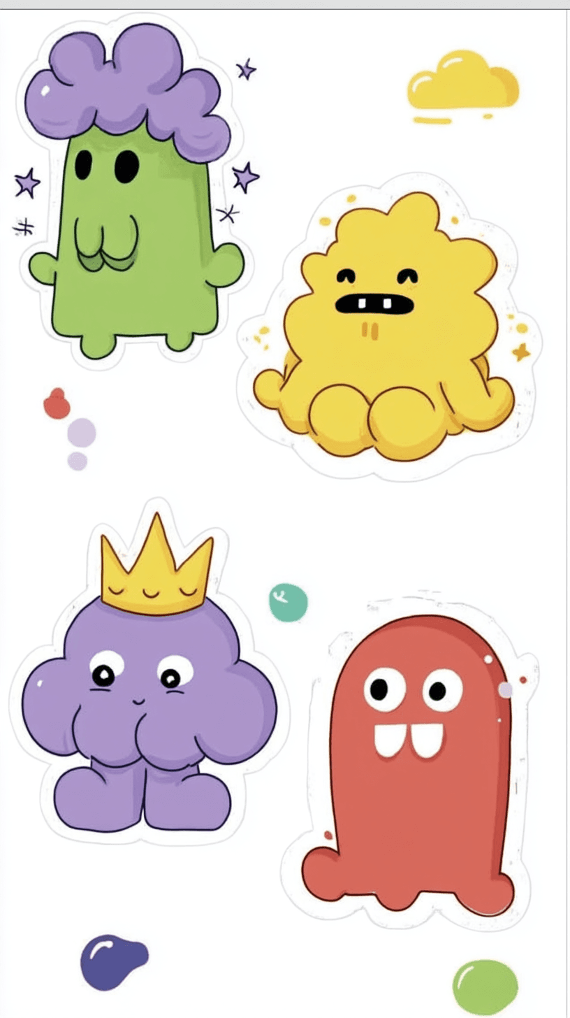 Monster 226 original repeating artwork