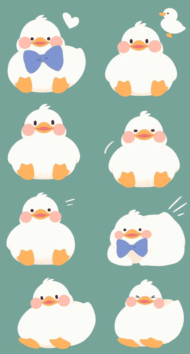 Duck Team original repeating artwork
