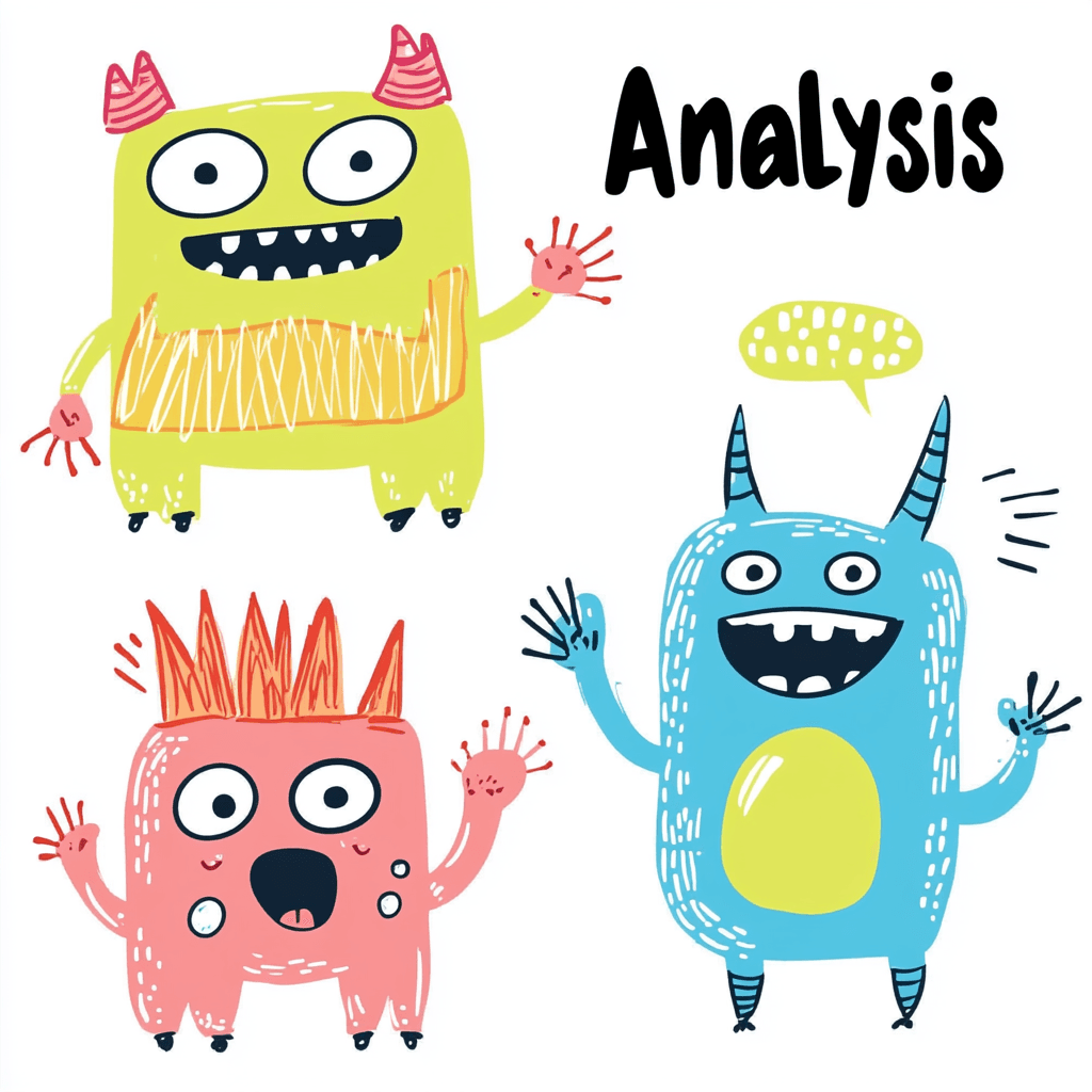 Monster 137 original repeating artwork