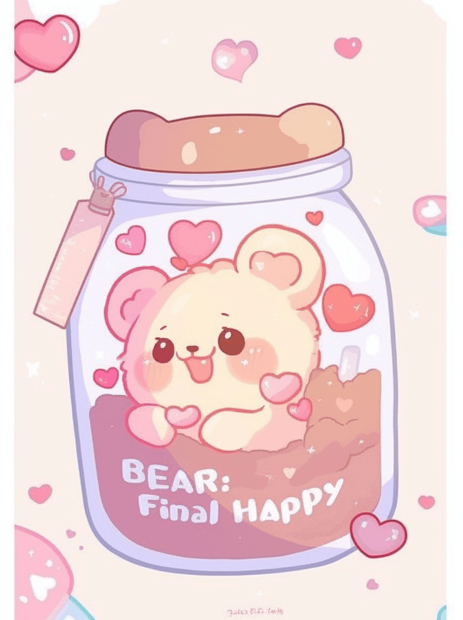 Bear 186 original repeating artwork