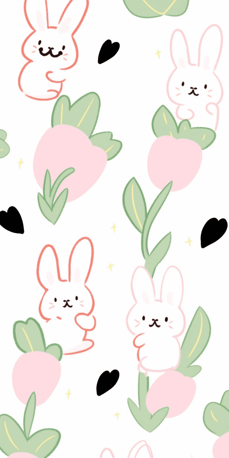 Bunny 106 original repeating artwork