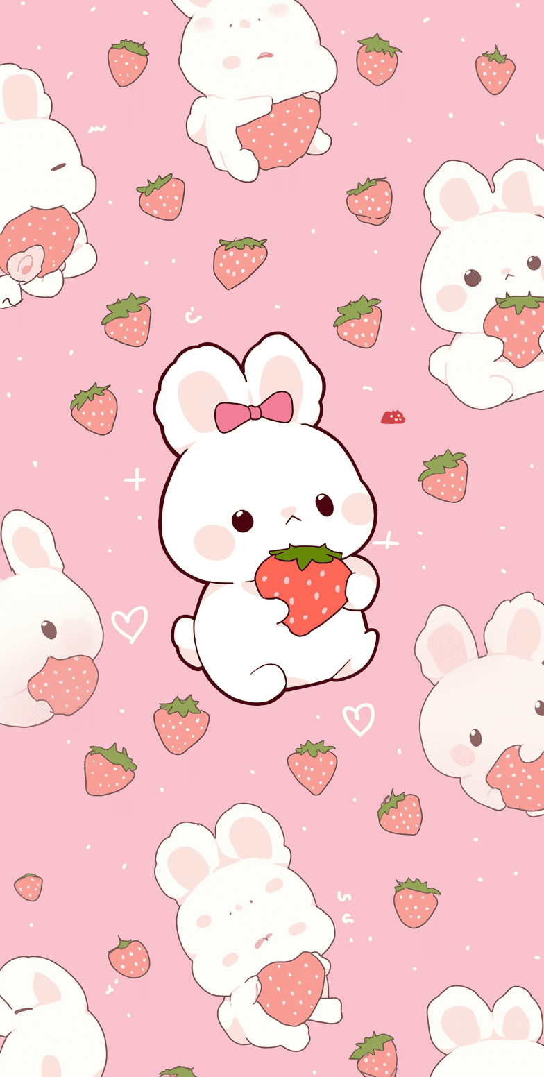 Bunny 100 original repeating artwork