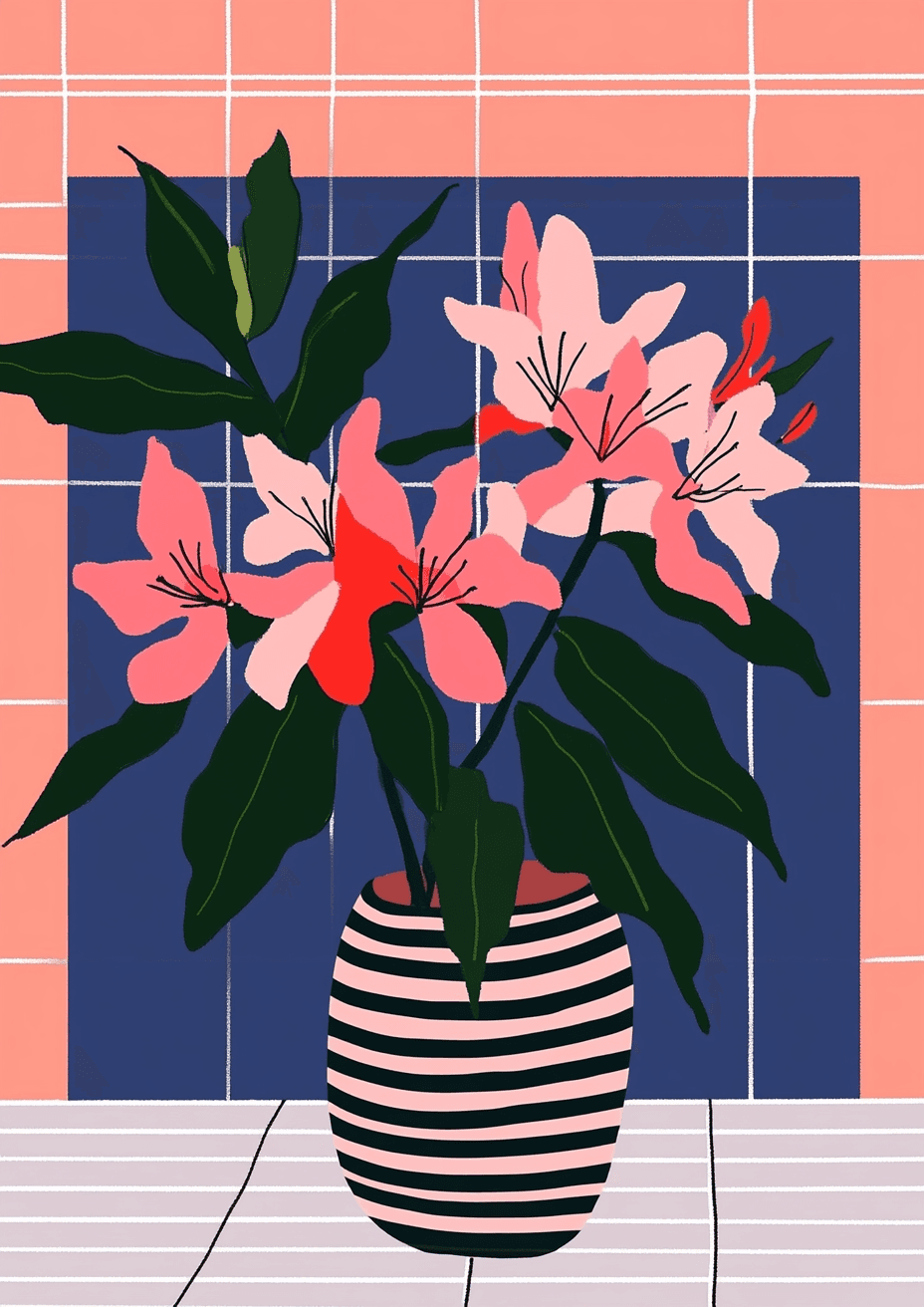 Bloom 177 original repeating artwork