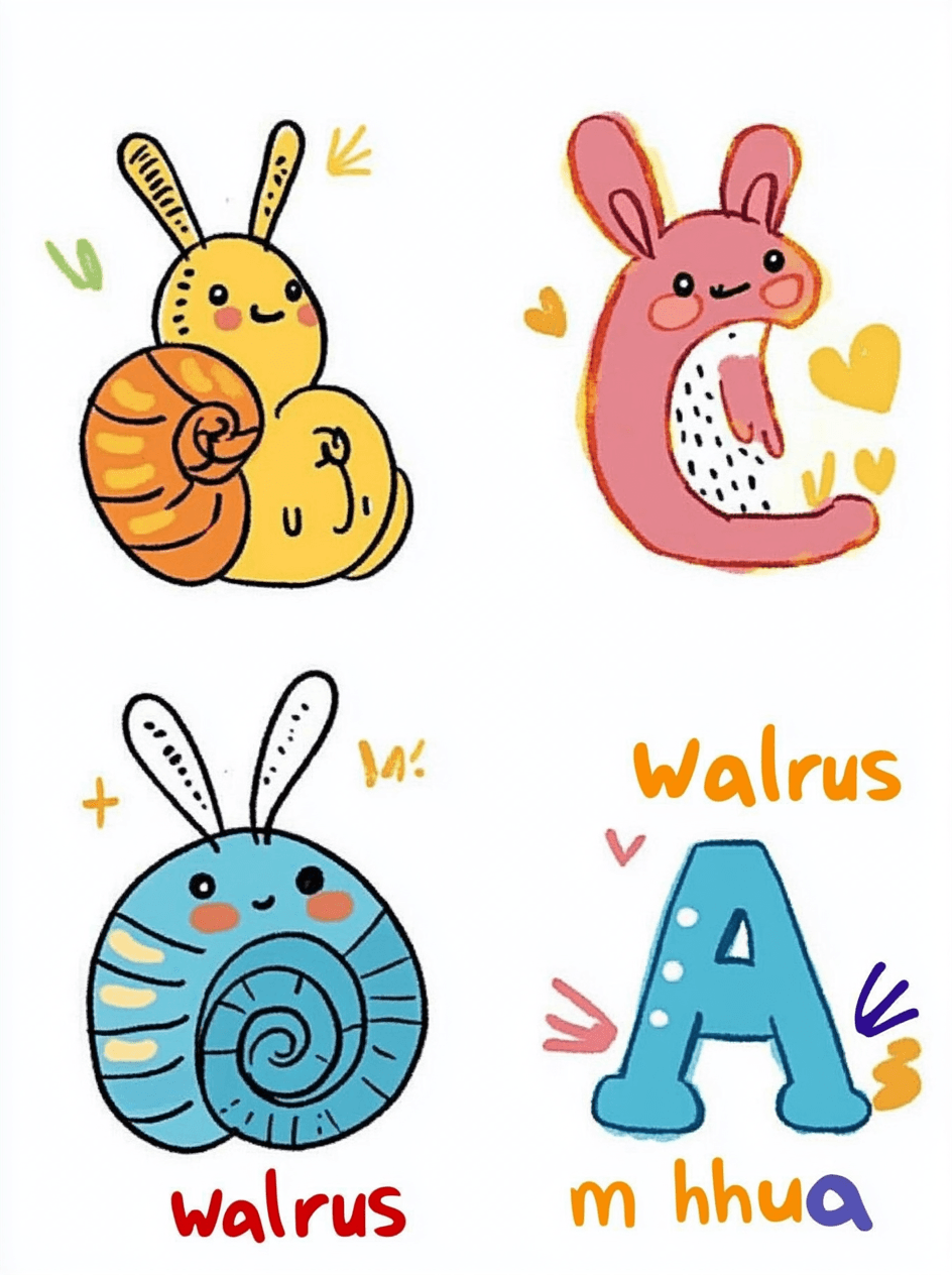 Animals Sprint original repeating artwork