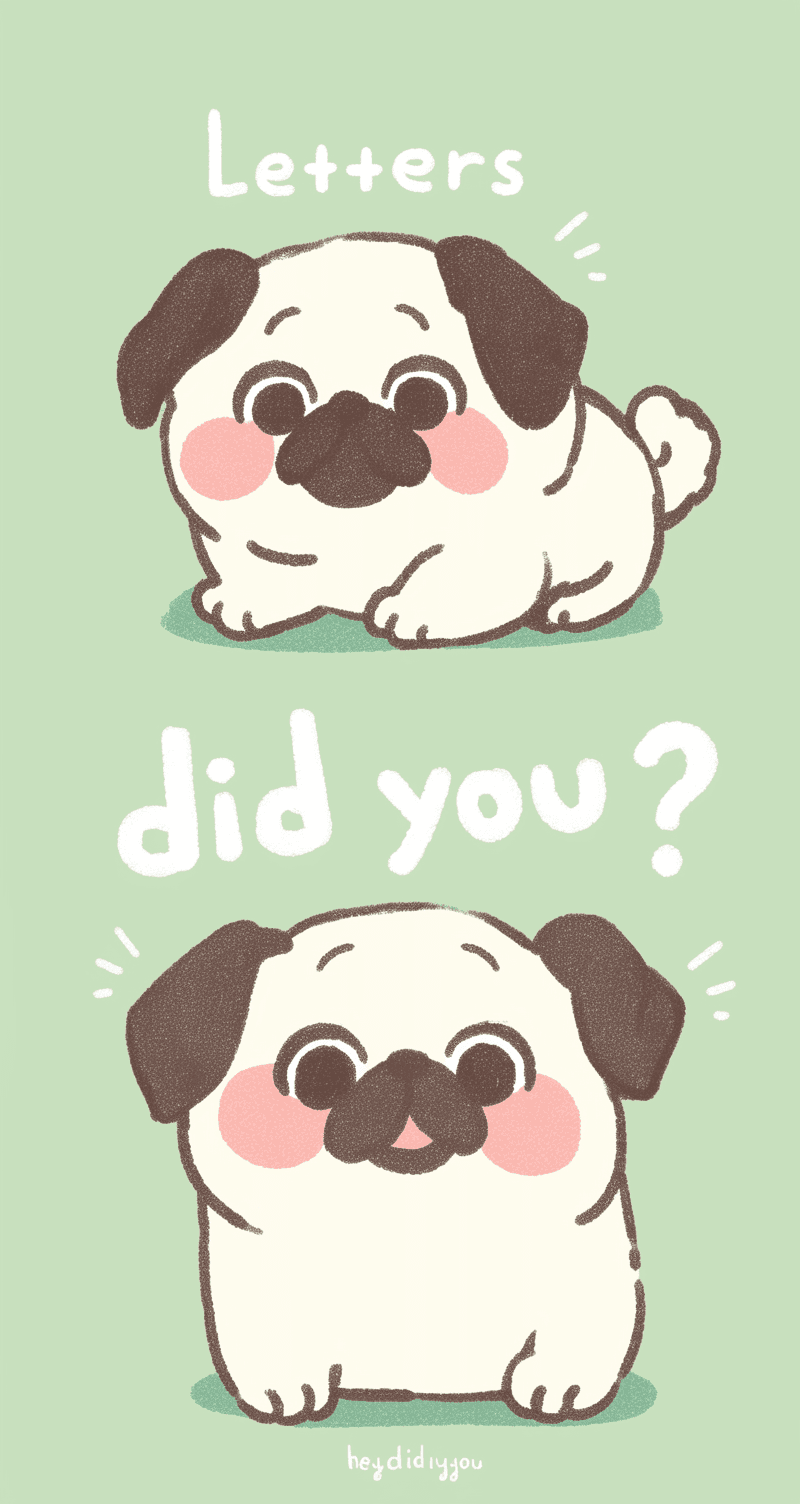 Dog Grow original repeating artwork
