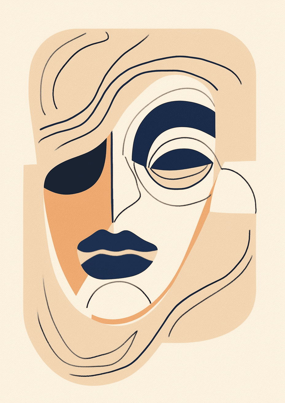 Face 085 original repeating artwork