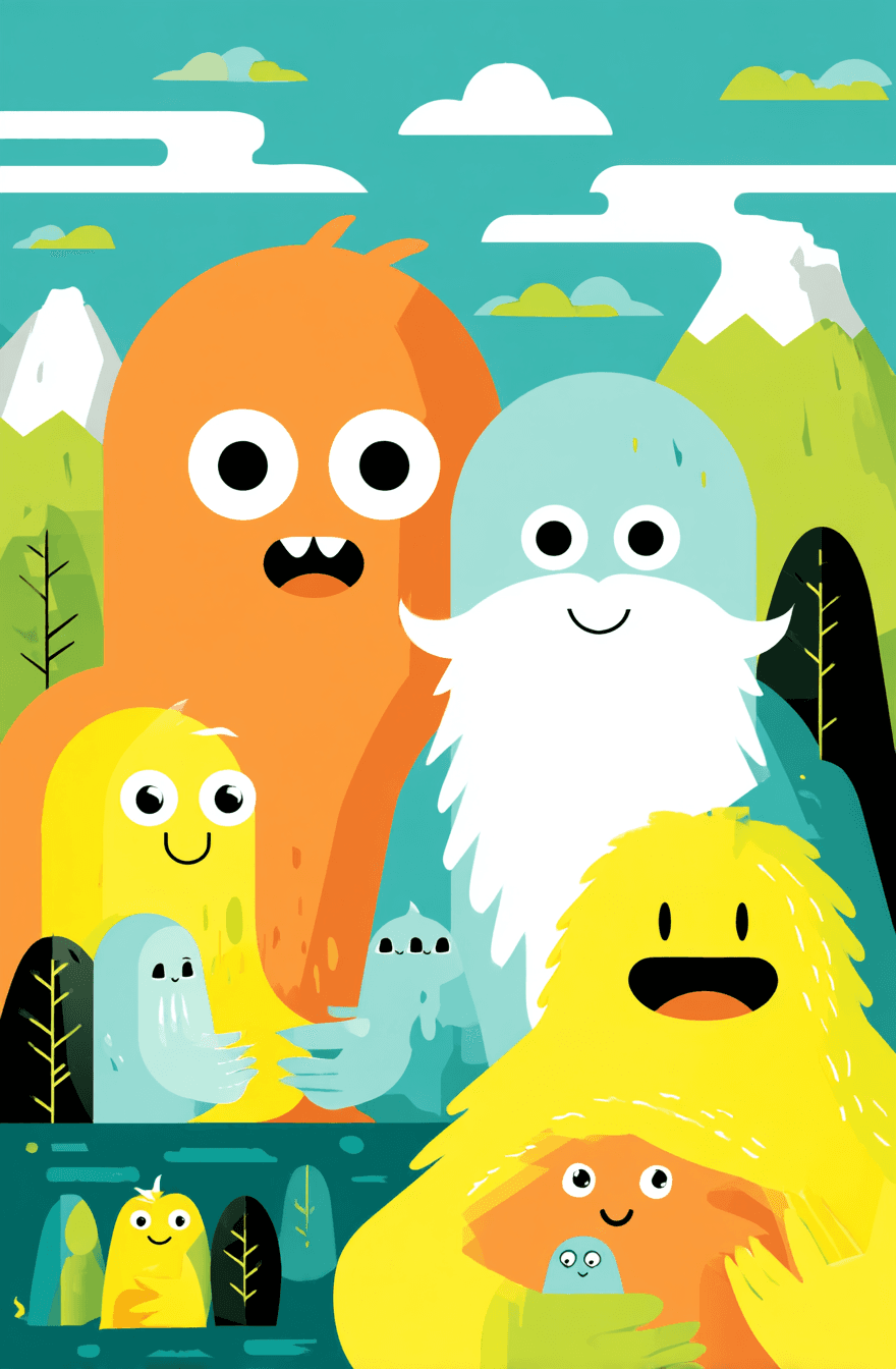 Monster 225 original repeating artwork