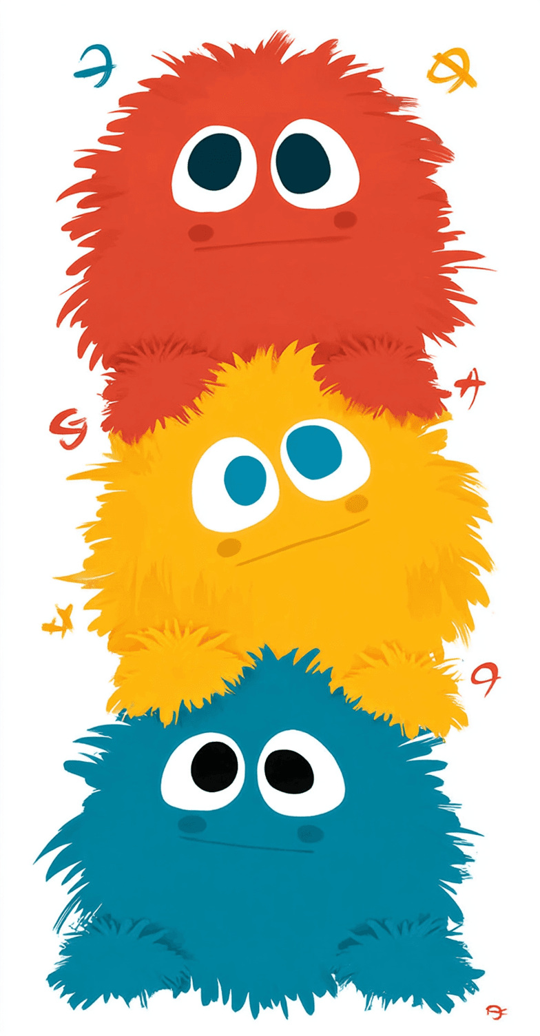 Quirky Ball original repeating artwork