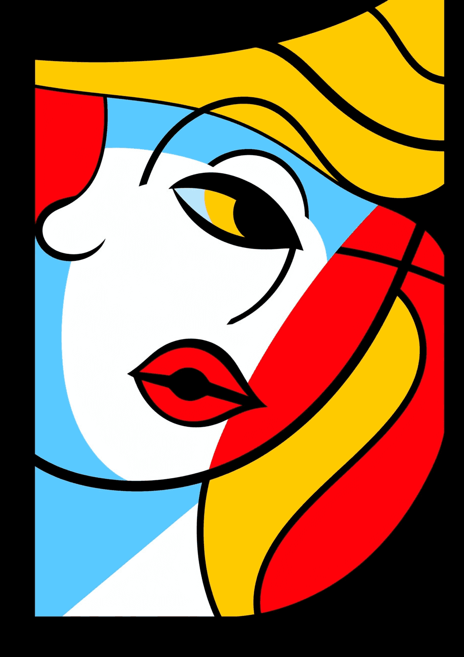 Figure Flow original repeating artwork
