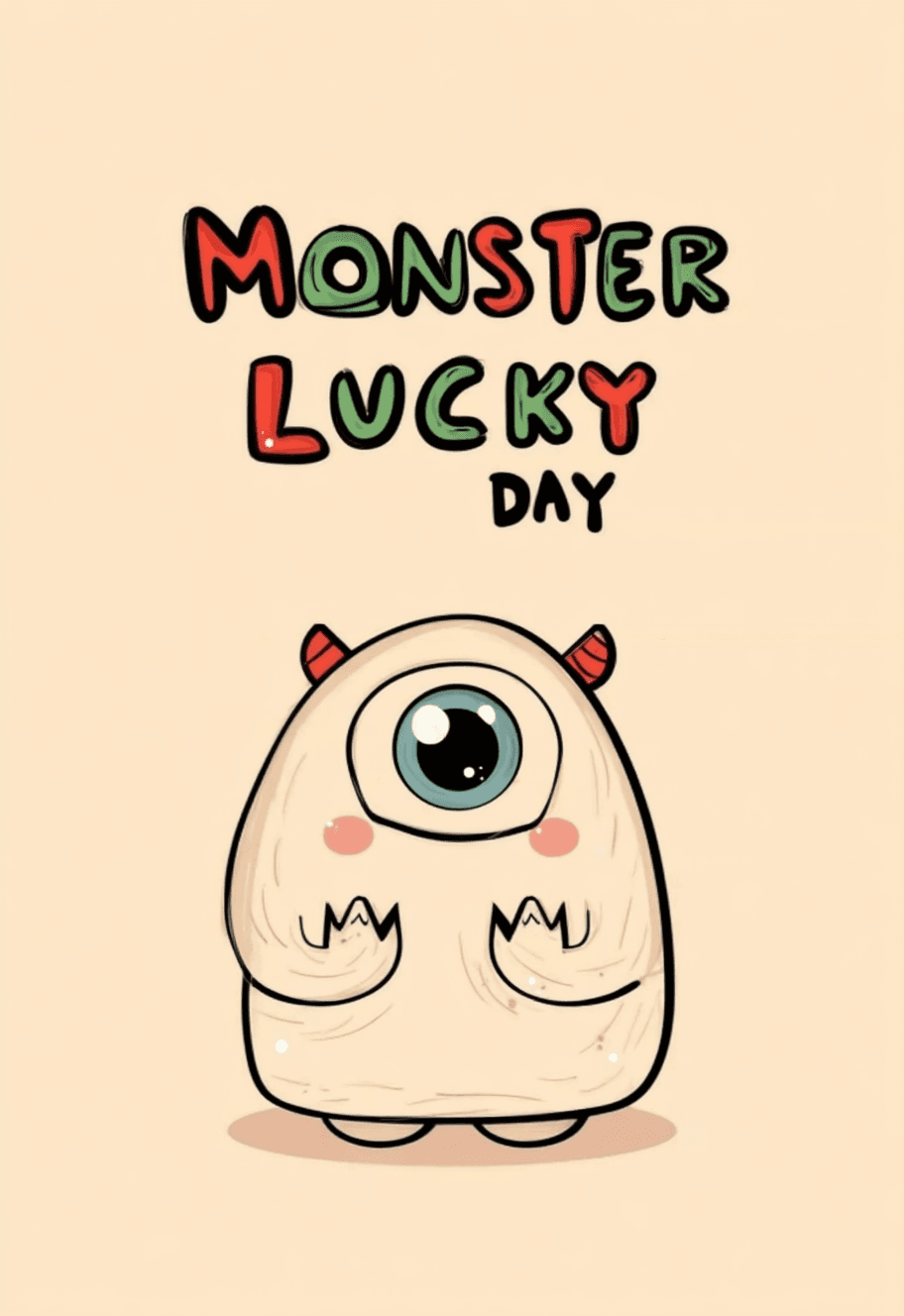Monster 092 original repeating artwork