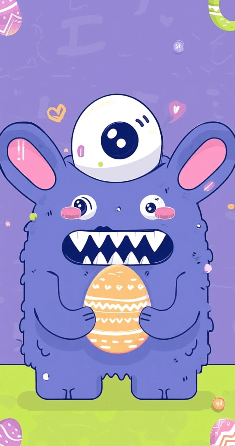 Monster 106 original repeating artwork