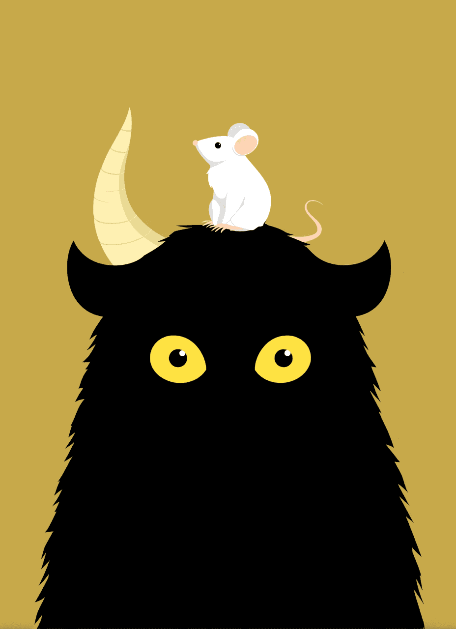 Mouse Club original repeating artwork