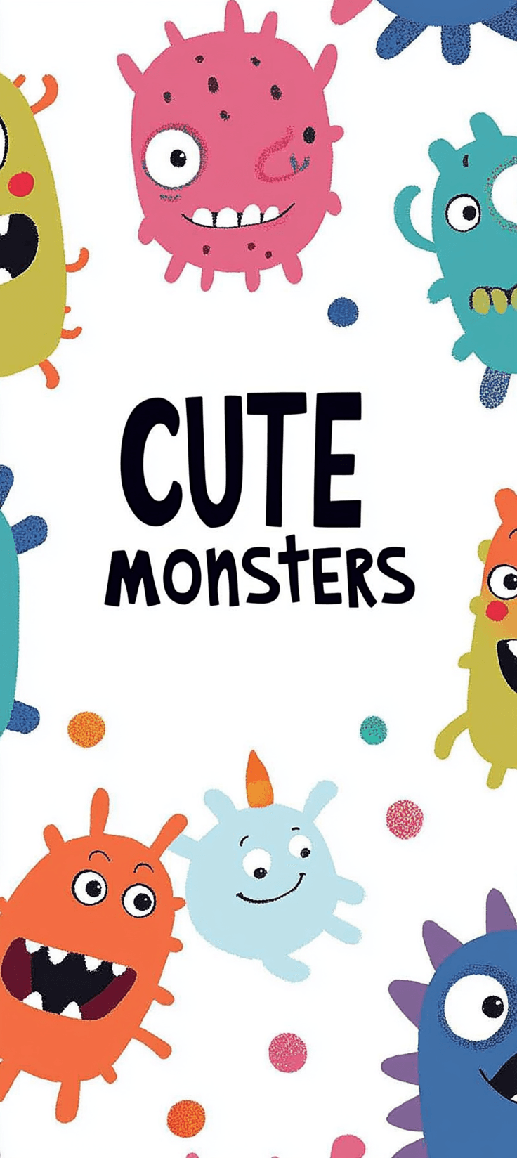 Cute Monster 017 original repeating artwork