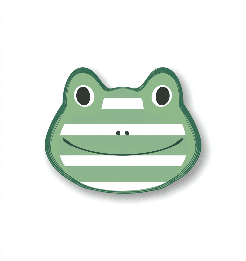 Frog Club original repeating artwork