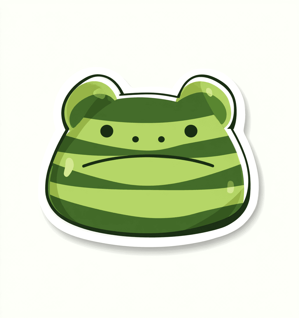 Frog Gang original repeating artwork