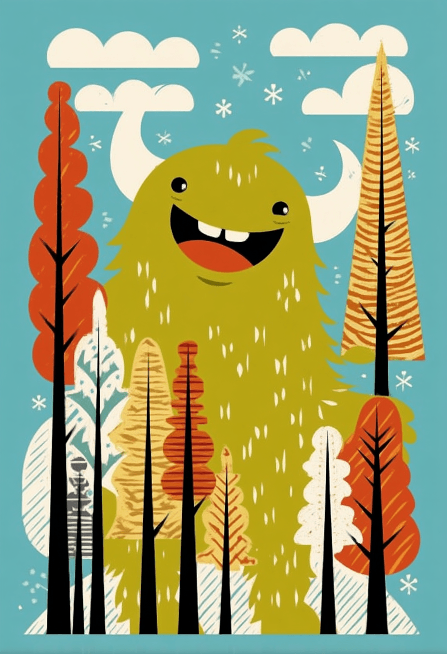 Monster Onyx original repeating artwork