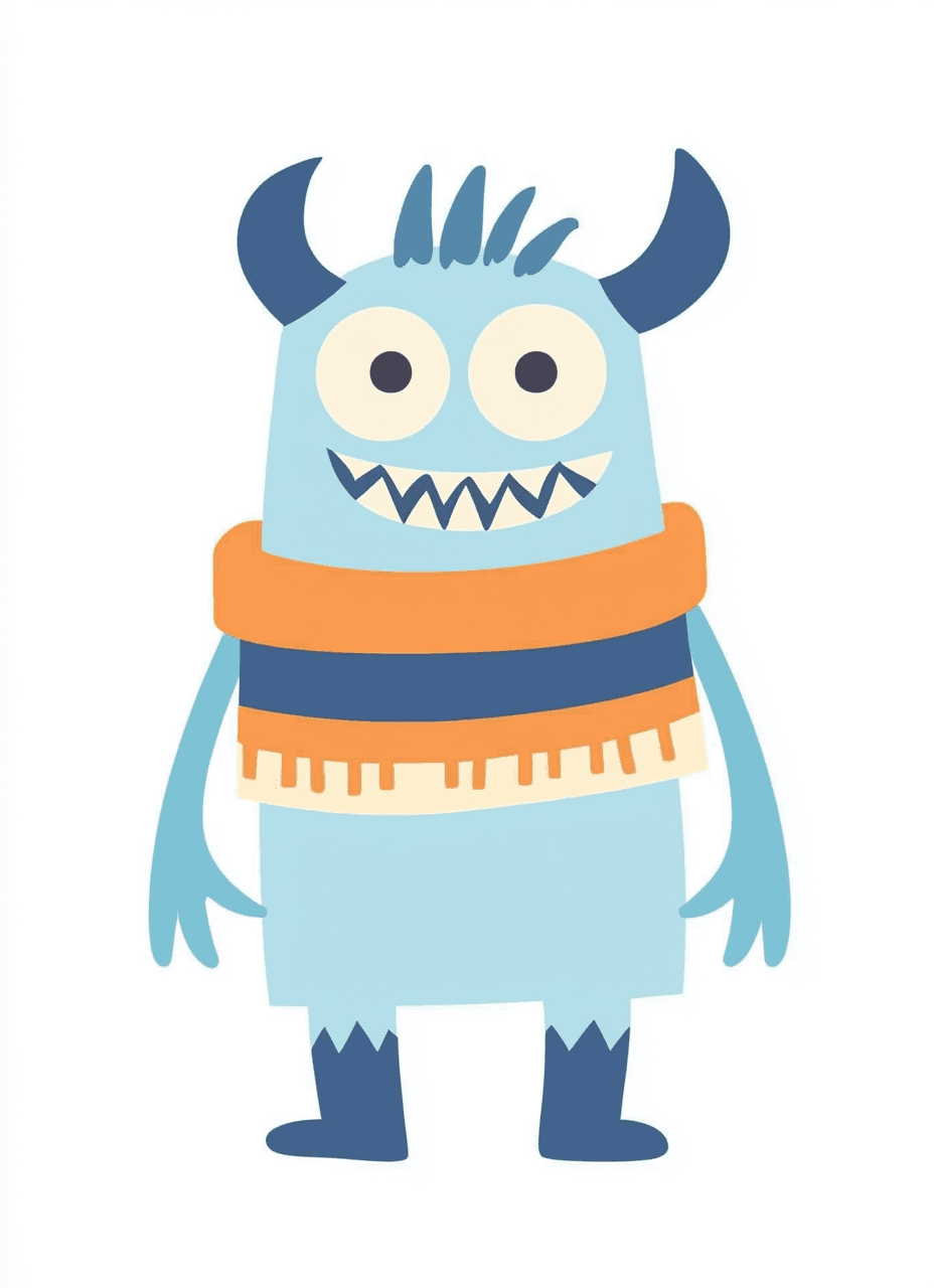 Monster 154 original repeating artwork