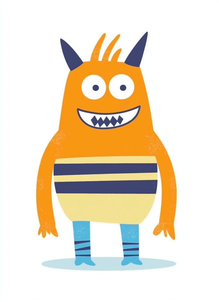 Monster 082 original repeating artwork
