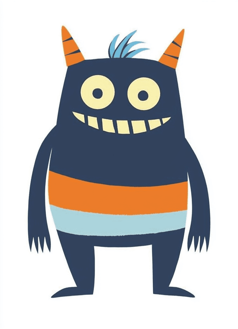 Monster 153 original repeating artwork