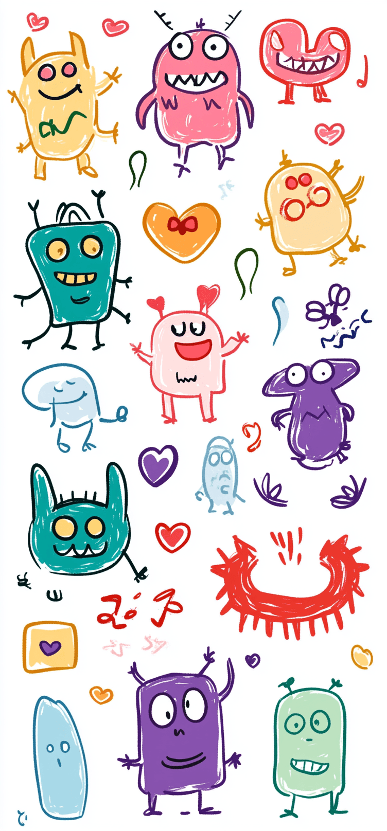 Color Line Parade original repeating artwork