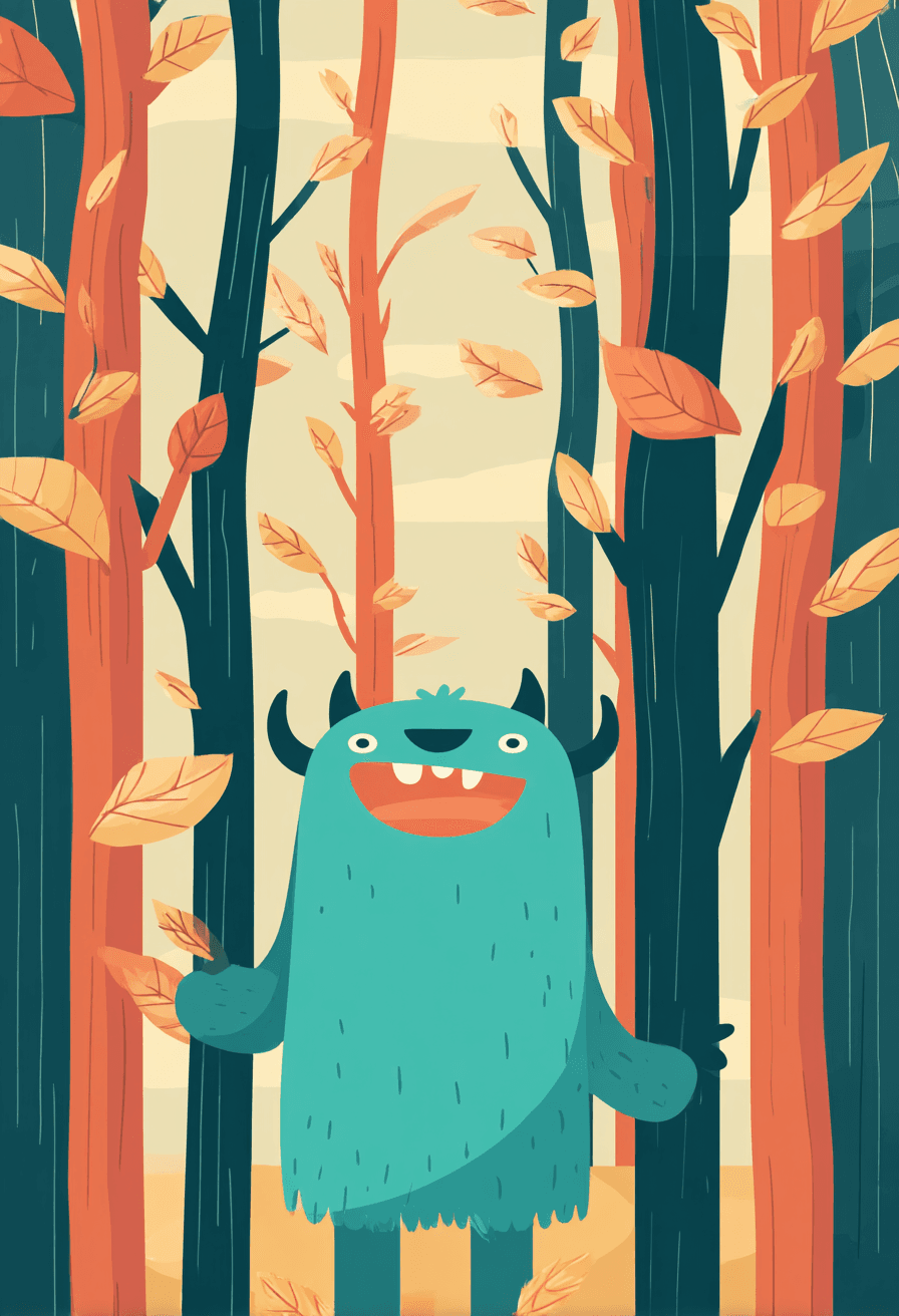 Monster 103 original repeating artwork