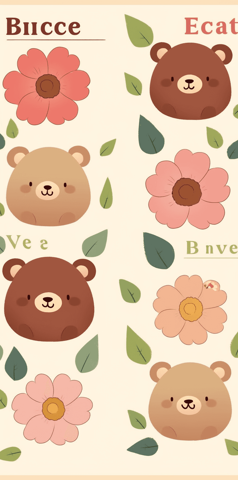 Bear 061 original repeating artwork