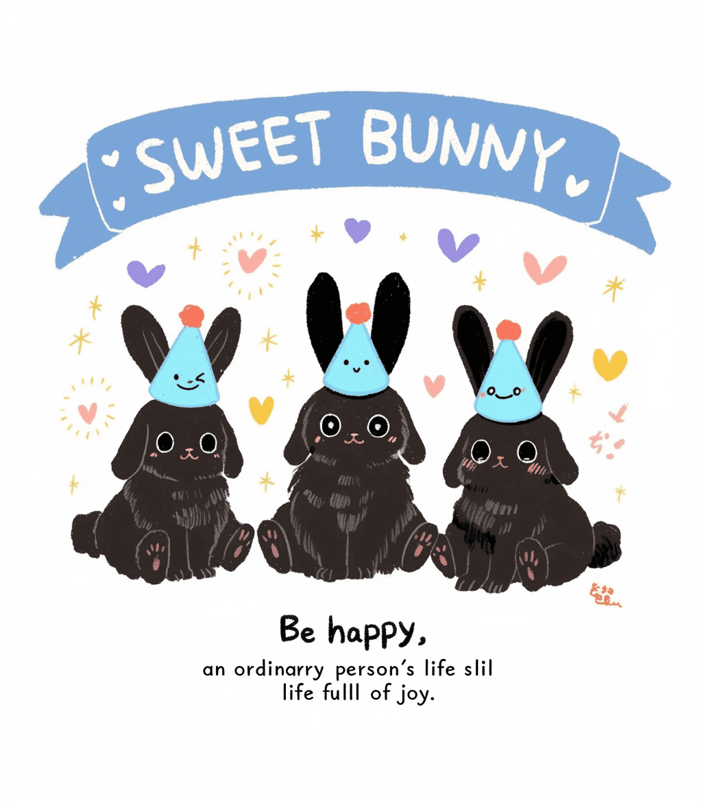 Bunny 017 original repeating artwork