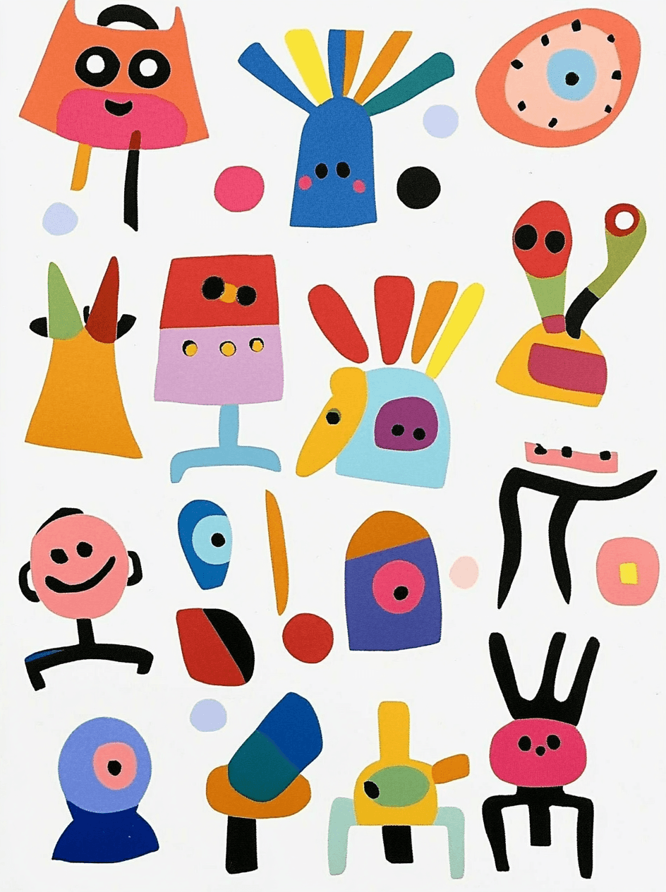 Cartoon Line 002 original repeating artwork