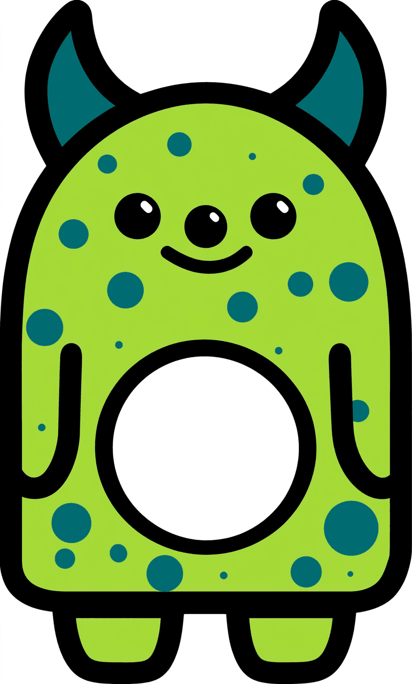 Monster 145 original repeating artwork