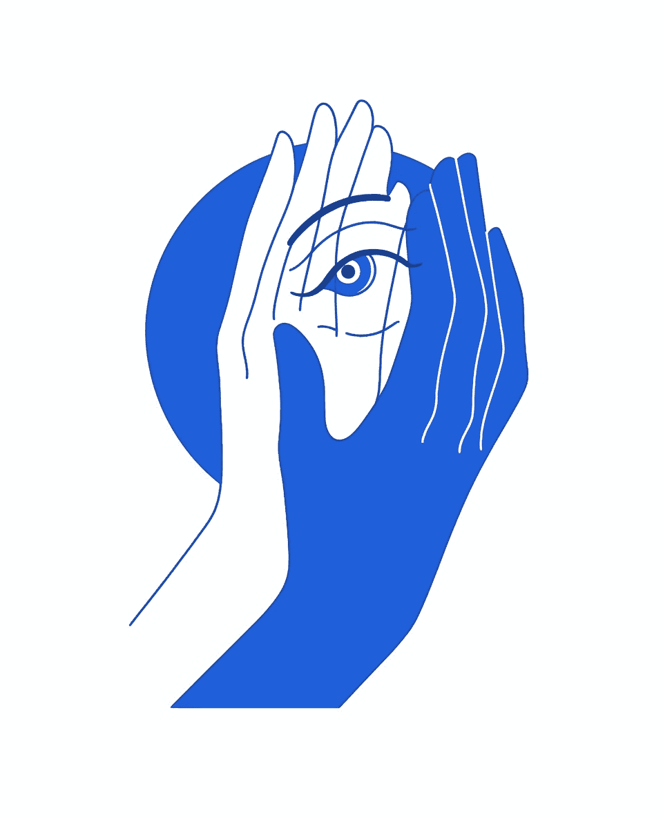 Hand & Eye Team original repeating artwork