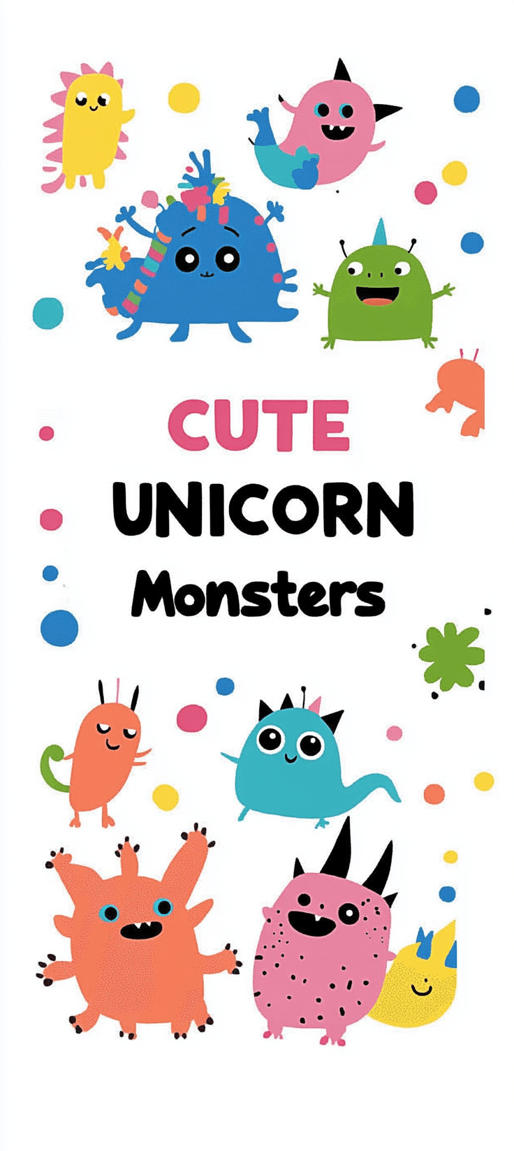 Cute Monster Studio original repeating artwork