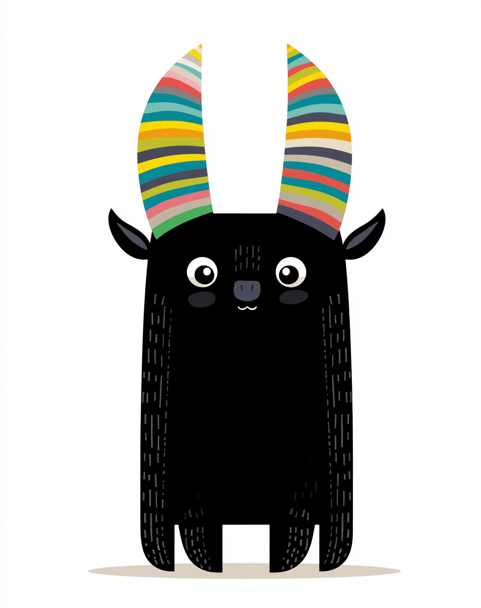 Cute Monster Glow original repeating artwork