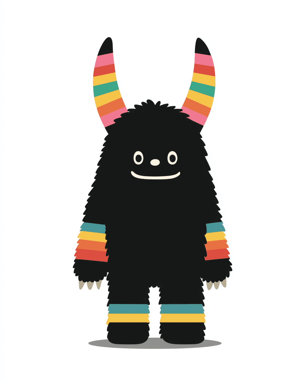 Cute Monster 007 original repeating artwork