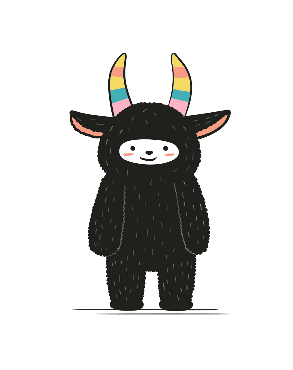Cute Monster Shade original repeating artwork