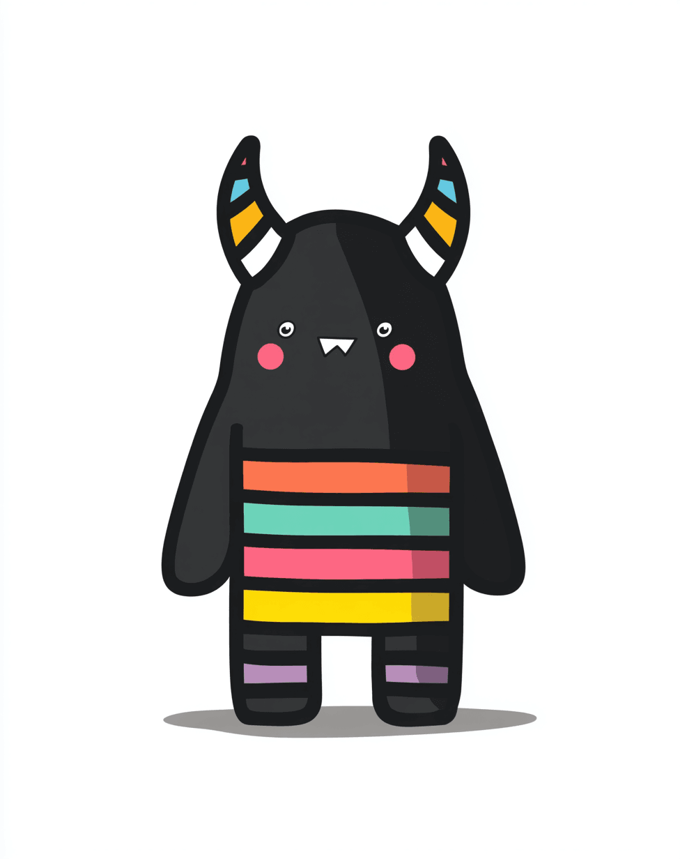 Cute Monster Originals original repeating artwork