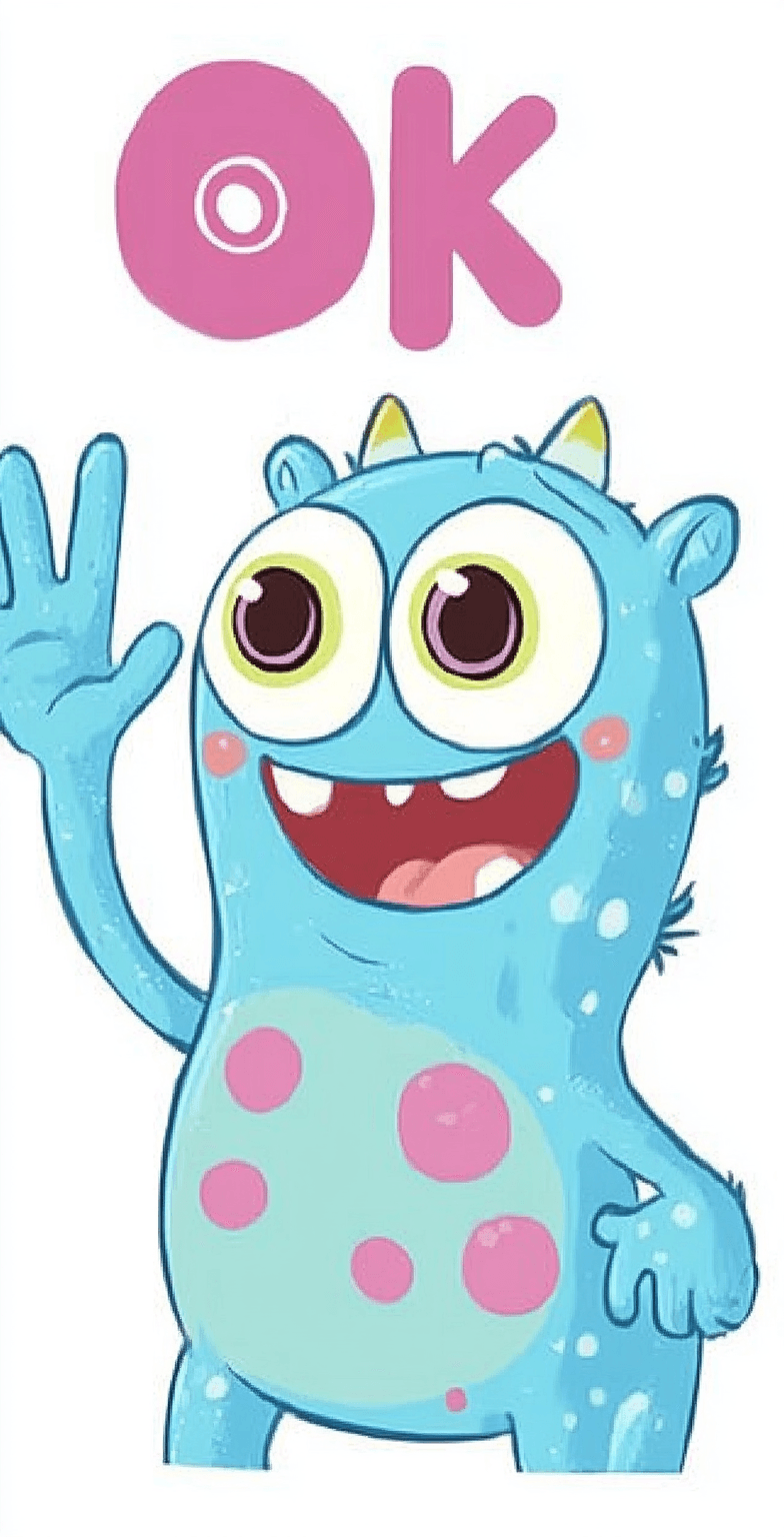 Cute Monster 018 original repeating artwork