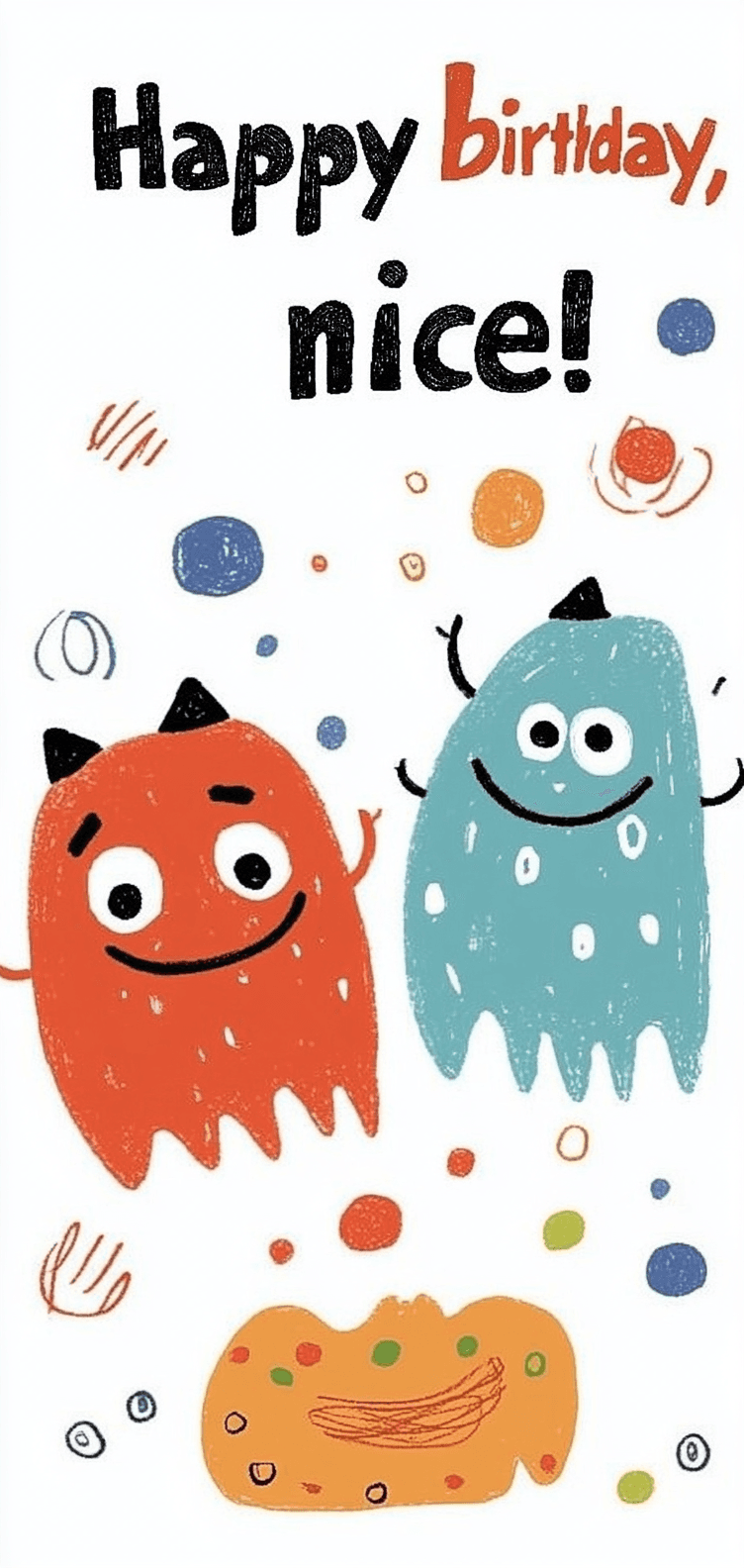 Cute Monster 004 original repeating artwork