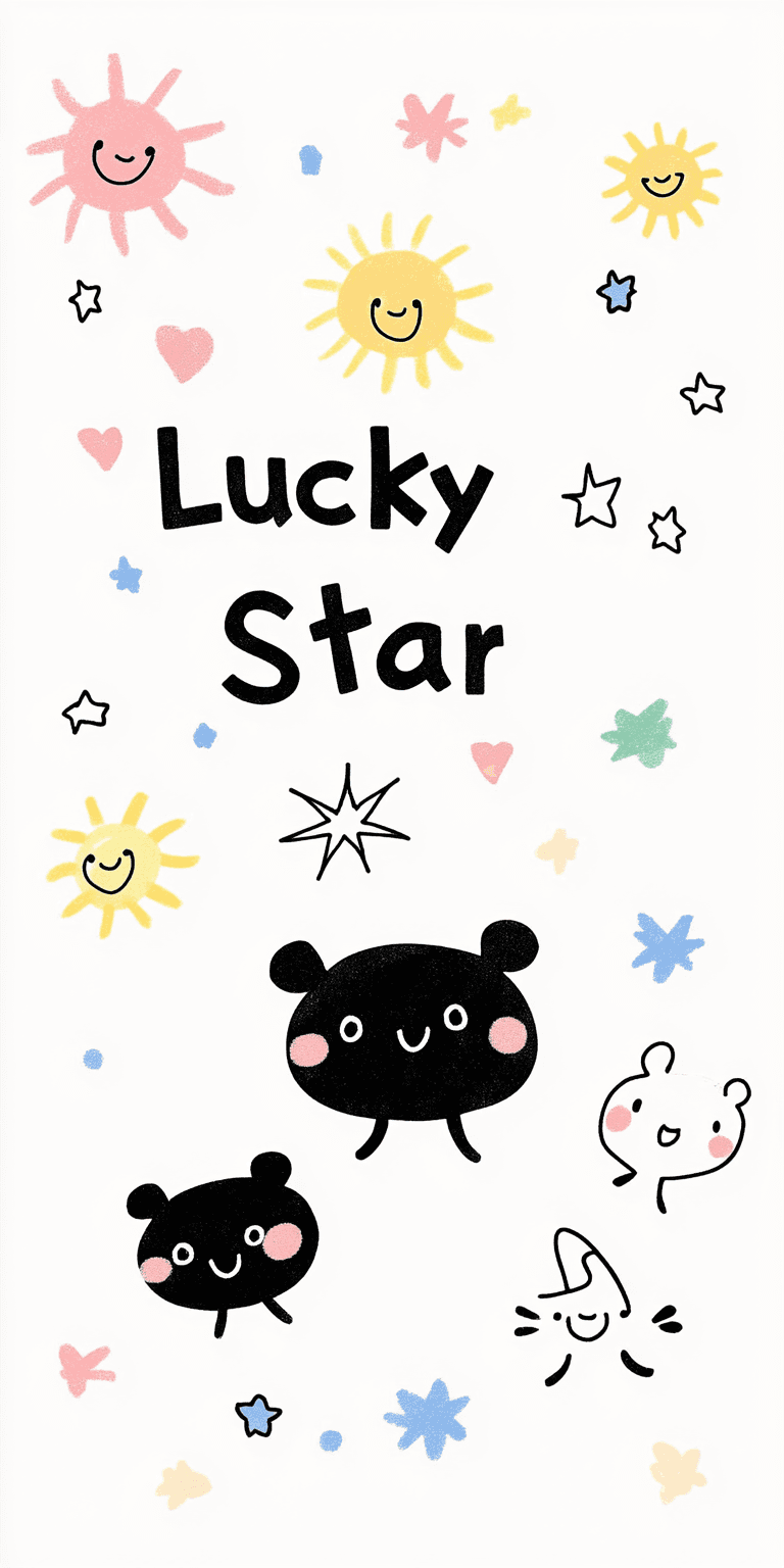Cartoon Sunlit original repeating artwork